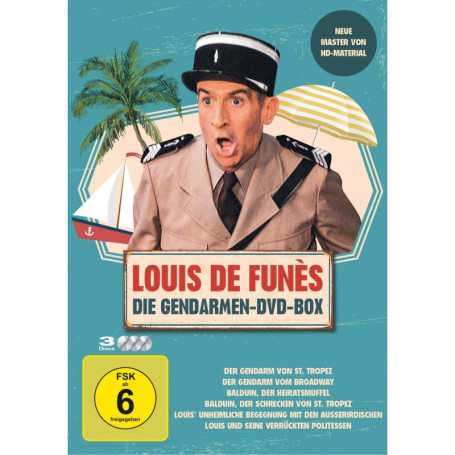 Coffret DVD Louis de Funès : Les Gendarmes à St. Tropez