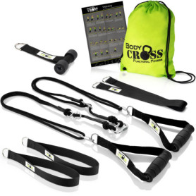 Sangles de Suspension BODYCROSS avec Fixations et Programme d'Entraînement