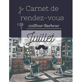 Carnet de Rendez-vous Coiffeur et Barbeur - Planificateur Professionnel