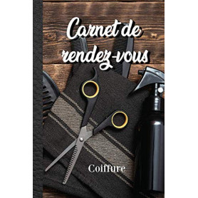 Carnet de Rendez-vous Coiffure - Agenda Hebdomadaire 60 Pages