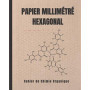 Cahier de Chimie Organique en Papier Millimétré Hexagonal - 120 Pages