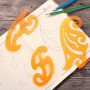Set de 9 Règles Courbes Françaises pour Dessin Technique - KAHEIGN