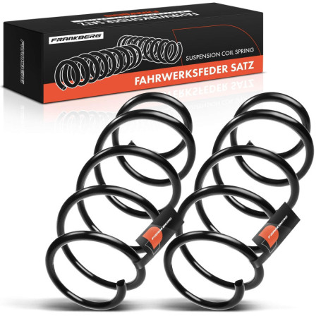 Ressorts de Suspension Avant Frankberg pour Cordoba, Polo, Fabia et Ibiza