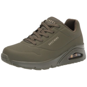 Baskets Skechers Femme Uno Stand On Air - Confort Tendance Olive