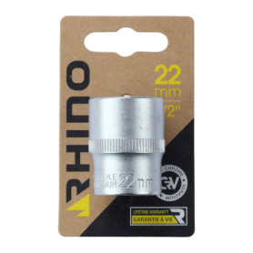 Jeu de douilles courtes hexagonales 22 mm - Rhino, haute qualité