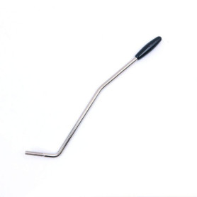 Bras de vibrato Alnicov pour guitare électrique Squier ST - Chrome et embout noir