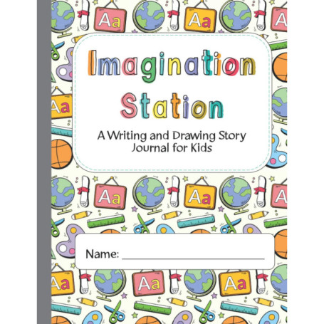 Carnet de Dessin et Écriture pour Enfants - Imagination Station