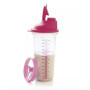 Tupperware Shaky - Shaker Mixeur 600 ml Violet avec Couvercle Rabattable