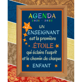 Agenda Semainier 2021-2022 pour Enseignants - Cadeau Personnalisé