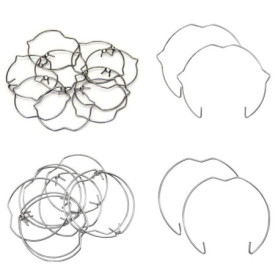 ZHIQIN 20 Clips de Fixation à Ressort pour Ampoules GU10 MR16