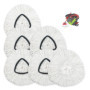 CLEAN PIONEER Lot de 6 Têtes de Rechange en Microfibre pour Balai Rotatif