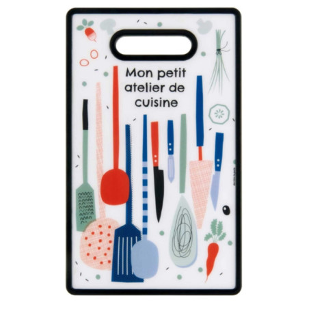 Planche à Découper Multicolore avec Couteau - DLP