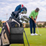 Pochette de Golf DONGKER avec Crochet Pratique et Multi-Poches