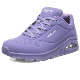 Baskets Skechers Femme Uno Stand On Air Lilas Durabuck