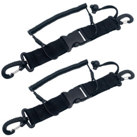 XINSUO Longe de Plongée en Nylon - Lot de 2 Sangles Résistantes et Imperméables