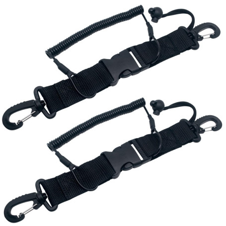 XINSUO Longe de Plongée en Nylon - Lot de 2 Sangles Résistantes et Imperméables