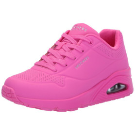 Baskets Skechers Uno Stand on Air Femme - Rose Vif