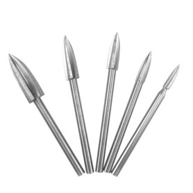 Kit de 5 Mèches de Gravure sur Bois - Outils de Sculpture Universels