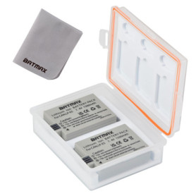 Batterie LP-E5 et Organisateur Batmax pour Canon EOS
