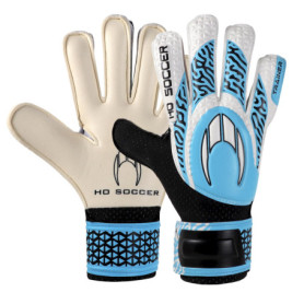 Gants de Gardien HO Soccer Trainer Arena Bleu/Noir Taille 4 pour Enfant