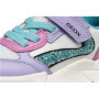 Baskets Geox J Loftus Fille Lilas/Turquoise - Taille 37 EU