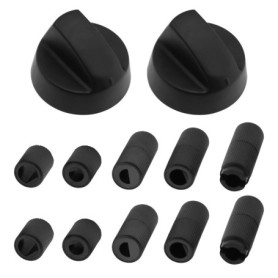 Boutons de Commande Universels LT Easiyl pour Friteuse et Mini Four - Noir