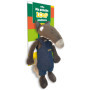 Peluche Loup Jardinier en Salopette en Jean
