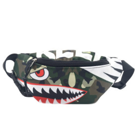 Sac Banane Dinosaure pour Enfants - Sac de Poitrine Réglable