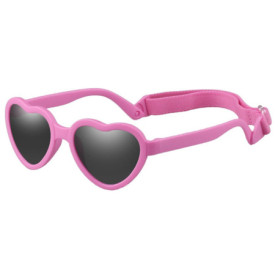 Lunettes de Soleil Polarisées pour Nourrissons - Rose Rouge