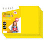 Papier A3 Couleur Jaune Intense - 50 Feuilles 80g pour Imprimante