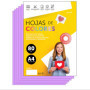Papier A4 Couleur Lila - 500 Feuilles 80g pour Imprimante et Loisirs Créatifs