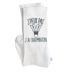 Chaussettes Drôles Planetee pour Badminton - Taille 37-40