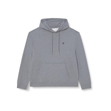 Hoodie Monogram Calvin Klein en Gris Médium pour Homme
