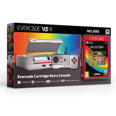 Console de jeu portable Evercade VS-R avec Activision Collection 1