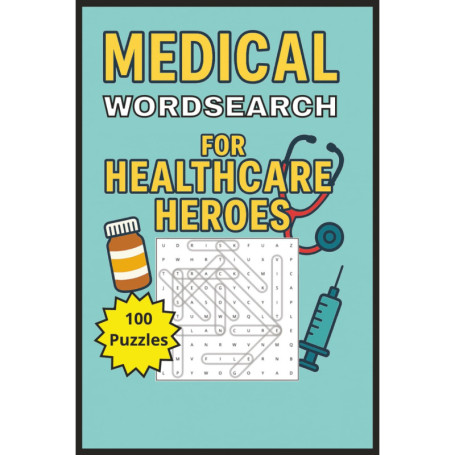 Casse-tête Mots Croisés Médicaux pour Héros de la Santé - 100 Puzzles Amusants