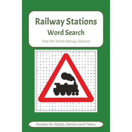 Livre de Mots Croisés sur les Stations de Train Britanniques