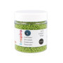 Perles Rocaille en Verre Opaque Vert Avocat - 120g pour Créations de Bijoux