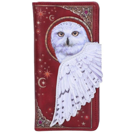 Porte-Monnaie en Relief Chouette Rouge Magical Flight de Nemesis Now