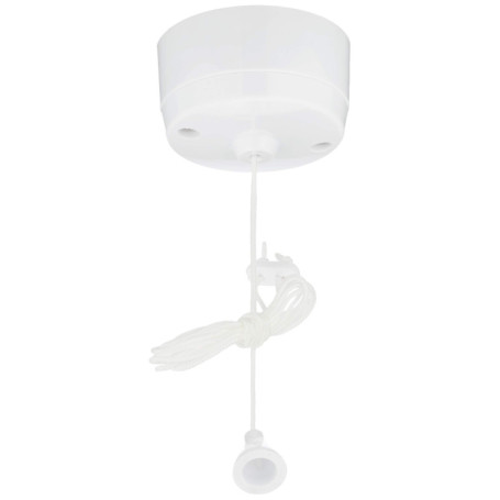 Interrupteur Cordon Rond de Plafond 2 Voies 5A - Merriway