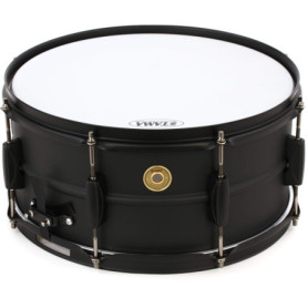 Caisse Claire Tama Metalworks Black Steel 14"x6,5" - Sonorité Brillante
