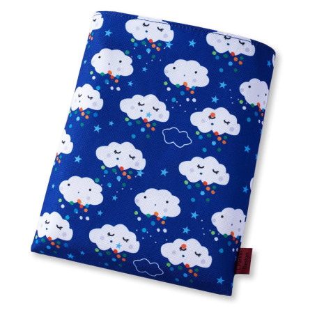 Couverture de Livre en Tissu Motifs Nuages - LParkin