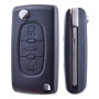 Coque Clé Pliable 3 Boutons ANGOFIZ pour Peugeot et Citroën