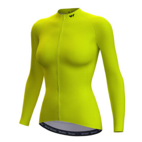 Maillot de Cyclisme Femme Wulibike à Manches Longues - Élastique et Respirant