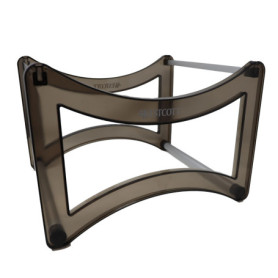 Corbeille à Dossiers Suspendus Westcott - Rangement Pratique Noir Translucide