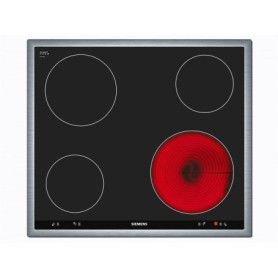 Plaque de cuisson électrique encastrable Siemens EA645GE17 - 58,3 cm, 4 zones haute vitesse