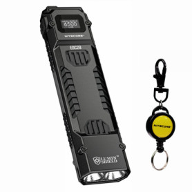 Lampe de Poche Nitecore EDC29 Ultra Fine 6500 Lumens avec Porte-Clés Rétractable