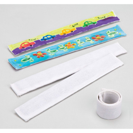 Lot de 5 Bracelets Enrouleur à Personnaliser - Cadeaux Idéaux pour Enfants