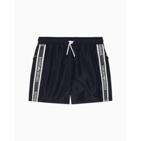 Boxer Homme Tie-Dye Emporio Armani Bleu XL