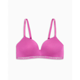 Soutien-Gorge Rembourré Triangle Bouganville - Emporio Armani XS Femme