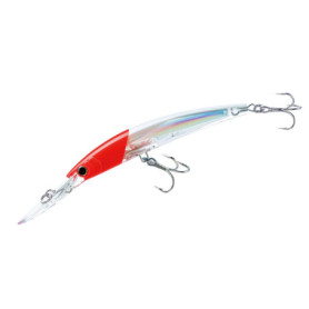 Leurre Yo-Zuri Crystal 3D Minnow pour Pêche en Eaux Profondes - Tête Rouge 5-1/4"